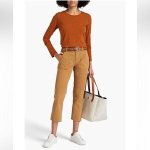 Nili Lotan light brown Jenna pants